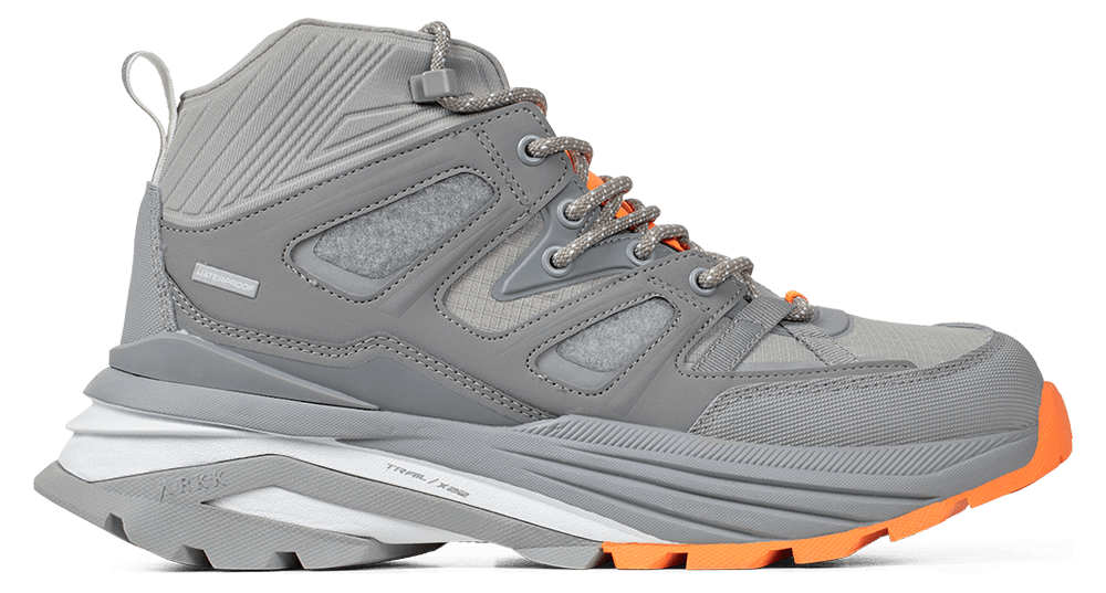 ARKK Collection Duratek Nylon HL TX-22 | Ghost Gray Fall Orange | Men Duratek